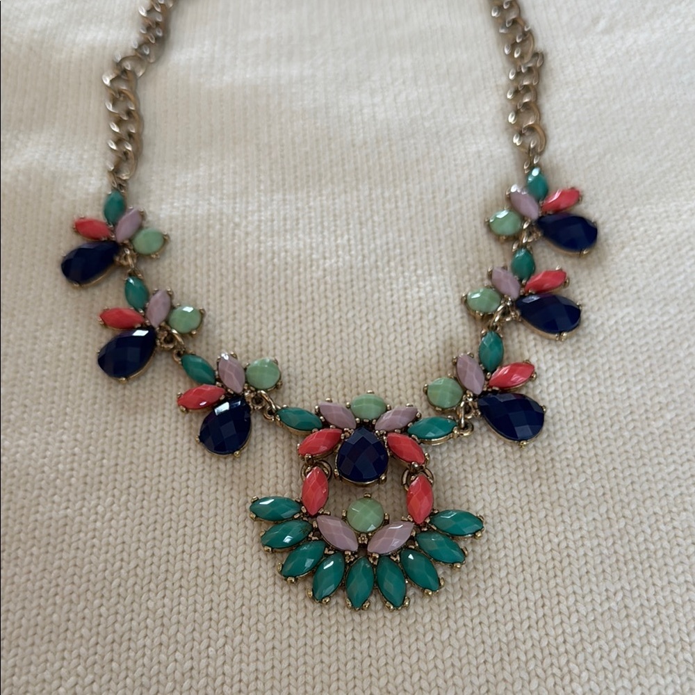 Colorful J.Crew Statement Necklace